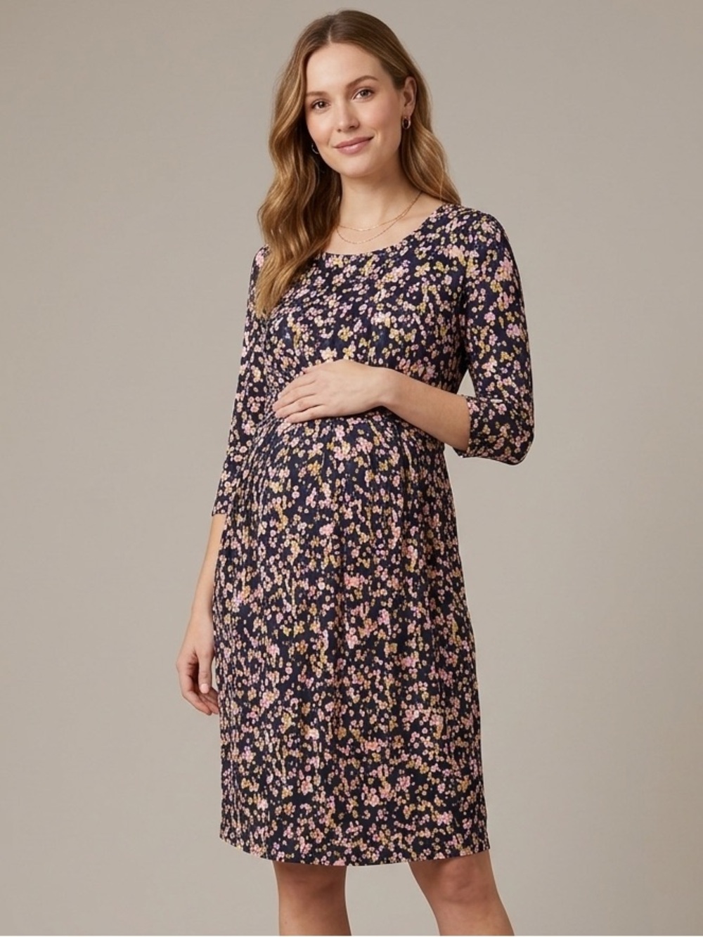 Seraphine Sz 8 Ditsy Floral Maternity Nursing Dress